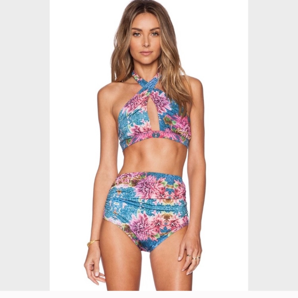 NWT Revolve High Waited Bikini Set